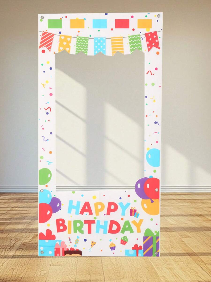 1 tấm phông nền trang trí sinh nhật bằng vinyl nhẹ (chất liệu nhẹ), họa tiết chấm bi và bóng bay nhiều màu sắc, phông nền chụp ảnh sinh nhật, trang trí sinh nhật, gian chụp ảnh tiệc sinh nhật, đồ dùng tiệc sinh nhật, trang trí tiệc sinh nhật, trang trí nhà cửa