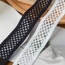 3 Yards Elastic Lace Trim Stretch Elastic Band, Sewing & Knitting Supplies - Multicolor - View 1