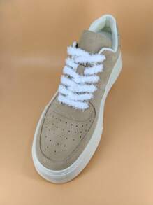 New Fluffy Shoelaces For Sneakers, Cute Ins Style Plush Round Shoelaces For Casual Canvas Shoes, Warm Winter Daily Wear