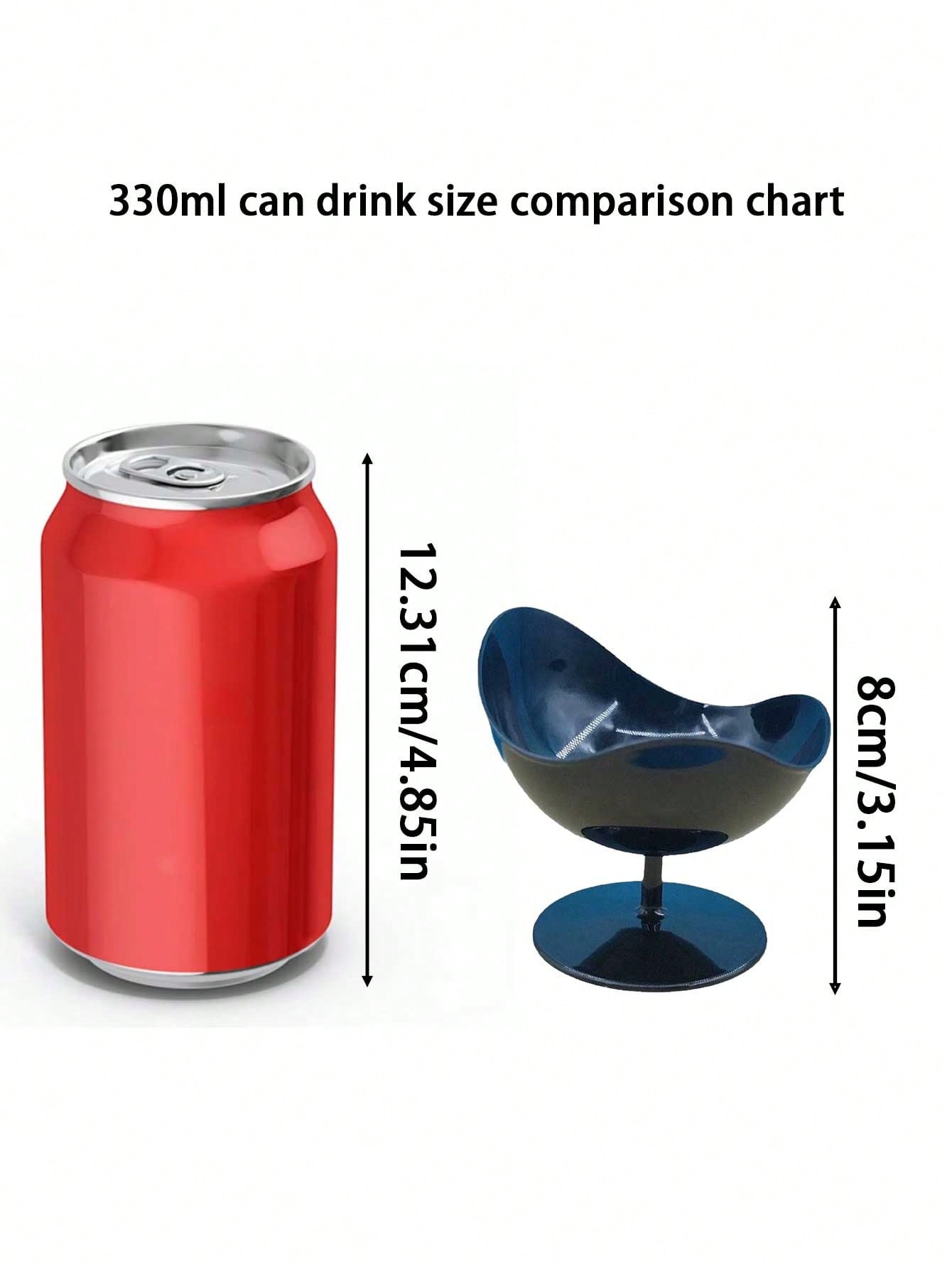 8 قطع / 20 قطعة كأس على شكل كرسي شفاف ، كأس آيس كر...