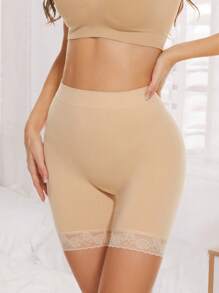 3PCS Lace Trim Biker Shorts,Slip Shorts For Women, Comfortable Smooth Stretch Seamless Slip Shorts For Under Dresses