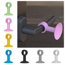 1 Stück Silikon weich elastische Stoßschutz Türgriff Abdeckung, Türknaufpuffer Wand Dämpfer, selbstklebender Silikon Türknaufstopfer