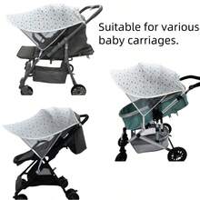 婴儿推车遮阳罩适用于婴儿推车遮阳伞遮阳防紫外线婴儿推车遮阳罩。 - 星星遮陽棚 - 查看 3