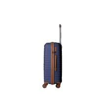 3-Piece Luggage Sets 20" 24" 28" Suitcase With Wheels Hardside Suitcase With Four Spinner Wheels And Scratch-Resistant Surface Navy Blue - Navy Blue-Polypropylene - View 10