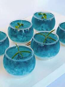 10/20/40 pièces Mini coupes à dessert avec cuillères, petites tasses en plastique transparent inclinées pour pudding, mousse, gelée, fête. Convient pour mini gâteaux glacés, décoration de dessert, anniversaire, mariage et autres événements