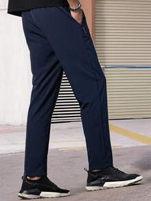 Casual Blue Pants, Comfortable And Suitable For Daily Wear, Easily Create A Fashionable Casual Look - Blue - View 8