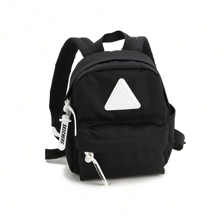 Skechers Black Compact Lightweight Casual Backpack For Daily Use