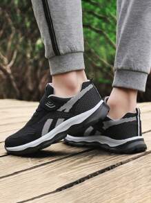 Herren Slip-On Outdoor Sportschuhe, weiche rutschfeste atmungsaktive Lässig Sneaker