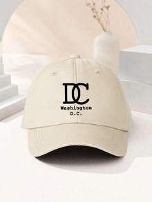 WASHINGTON D.C. Location Logo Styled Baseball Cap, Unique Design, Breathable, UV Protection, Material, Suitable For Daily Wear In All Seasons - Baseball Cap - View 4