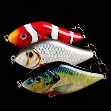 Esche da pesca da 10cm e 45g, hard plastic, galleggianti, per luccio