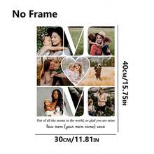 Custom Personalized Child Mother Photo Collage; Memorial Gift; Printable Wall Art; Memorial Photo Collage; For Her/His Mother's Day - MOM Photo Poster - View 7
