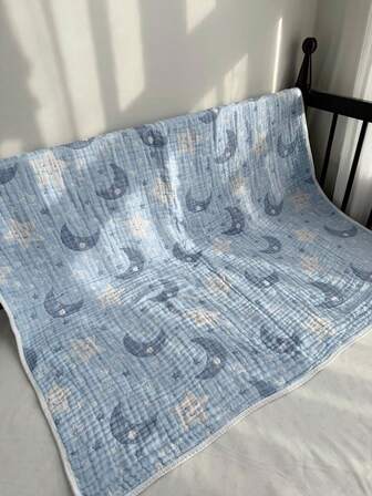 1PC Contains A Six - Layer Swaddling Gauze Blanket For Newborns, Which Can Be Used All Year Round.