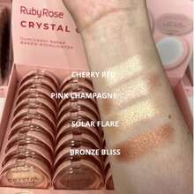 Baked Crystal Glow Ruby Rose Highlighter - 青銅極樂 - 查看 5
