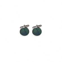 男士1/2/3/4/5件套，包含真丝条纹领带、银色领带夹、口袋巾、袖扣和胸花。经典条纹图案与西装和燕尾服完美搭配，让您在任何场合都脱颖而出。适用于商务、庆典、婚礼、正式活动、休闲派对、特殊场合等。是父亲节、周年纪念、生日等场合的理想礼物。男士领带 - 綠色 - 查看 7