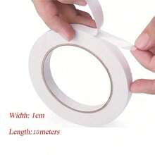 1/2/5 件双面胶带，适用于工艺品、多尺寸双面胶带，适用于 DIY 照片、礼品包装、纸张背衬、办公室学校、派对、卡片制作的剪贴簿胶带