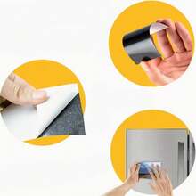 12/9/6/2pcs Square Magnetic Sticker Flexible Self-Adhesive Magnetic Sheets Synthetic Rubber Craft Magnets - Rectangular Magnet - View 11