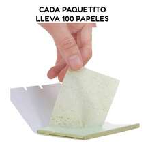 Kit de 600 Papeletas Absorbentes de Grasa Facial Aromas - Multicolor - Ver 4