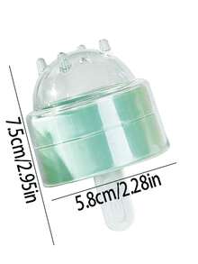 1/4 件创意冰淇淋模具、冷冻托盘冰球立方体模具、家用冰箱冰块冰淇淋制作器 - 彩色 - 查看 2