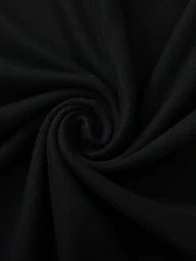 大码女式蝴蝶结印花长 T 恤连衣裙、女式休闲短袖宽松连衣裙、大码夏季家居连衣裙、春夏舒适连衣裙 - 黑色 - 查看 3