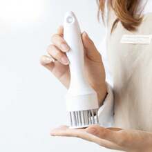 1pc Meat Tenderizer, 21 Needle/16 Blade Stainless Steel Cooking Tool, Kitchen Gadget, Kitchen Accessory, Turkey Tool, Meat Tool, Random Color