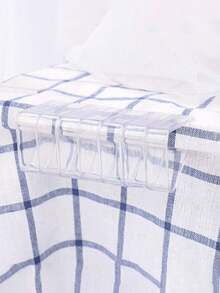 4pcs/8pcs Transparent Tablecloth Clips, Skid-Proof Tablecloth Holders Clips, Home Kitchen Table Cloth Clamps