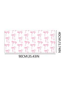 Queen Pink Bow Mouse Pad Kawaii Mouse Pad Academic Fashion Computer Desk Pad Is Suitable For Laptop Non-Slip Rubber Base Pad Office Accessories Decorative Edge Lock Edge Desk Pad