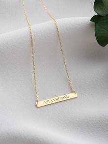 Customized Necklaces, Personalized Necklaces, Gifts For Mothers, Mother's Day Jewelry - Gold - View 6