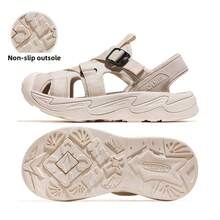 CAMEL CROWN Dép xăng đan thể thao nam, dép mùa hè mới, nhanh khô, chống thấm nước, thoáng khí, chống trơn trượt, thích hợp cho hoạt động ngoài trời và đi biển. - con lạc đà - Xem 3