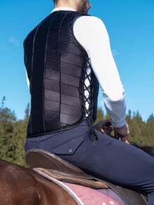 骑马背心男女通用户外护身骑马马术背心马术护身骑马装备