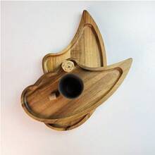 木制旅行收纳托盘 | 适用于家居装饰、厨房，或作为圣诞节、万圣节、婚礼、返校、感恩节或任何特殊场合的礼物 | 化妆品和洗漱用品收纳 | 便携式桌面收纳盒 | 天然实木