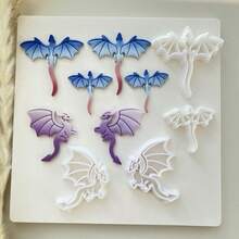 Dragon Style Flying Dragon Style DIY Earring Making DIY Polymer Clay Tool Jewelry Earring Making Pendant Making Soft Clay Mold High Precision Knife Mold Clay Tool Polymer Clay Earring Making Tool - Dragon - View 2
