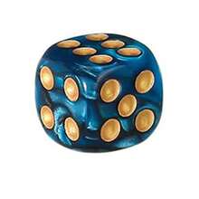[Dynamic ]Marble Swirl Multicolor Dice Set (1/6/10-Pack) - Premium Gaming Dice For Adult Game Nights, Outdoor Parties & RPG Board Games Accessories - Multicolor - View 27