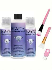 60Ml/120Ml/200Ml 5D 钻石画工具配件密封剂，钻石画胶，持久闪亮效果，全新 DIY 钻石刺绣绘画工具