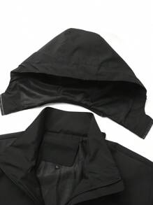 2025 New Spring/Autumn Lightweight Detachable Hooded Men's Windbreaker Jacket,Casual Outdoor Sports Sportswear