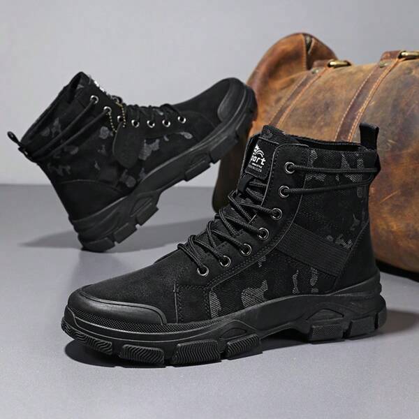 Men's Winter Boots, New Autumn/Winter High-Top Work Boots