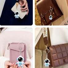 30 sztuk/opakowanie Zestaw upominków na przyjęcie astronauta w kosmosie - 10 breloków, 10 kartek, 10 torebek - nadaje się na urodziny, wesele, ogólne prezenty - artykuły imprezowe i nagrody w tematyce kosmicznej