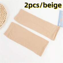 Set de 4 a 6 piezas de mangas de compresión ultra delgadas para pierna, rodilla, tobillo y codo, calentadores deportivos para piernas para hombres y mujeres, accesorios para gimnasio