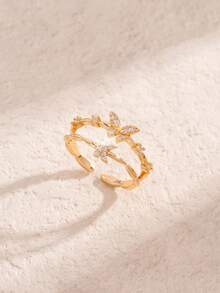 1 件复古风格儿童 26 个首字母戒指是最适合商业的定制礼物