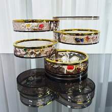 1pc 4-Layer Rotary Jewelry Storage Box, Organizer For Rings, Earrings, Necklaces, Multi-Layer Jewelry Display Stand Summer For Women Storage Organizer Gift Wedding - Multicolor - View 13