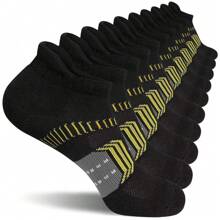Women Athletic Cushioned Anti-Blister Comfort Running Ankle Socks 5 Pairs