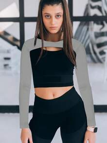 1pc Women's UV Protection Arm Sleeves, Stretchy Hollow Out Yoga Sports Long Sleeve T-Shirt, Breathable Golf Sun Protection Cardigan, Lightweight Ice Silk Scarf For Outdoor Sports And Cycling In Summer - Sun Protection Sports Cape - View 14