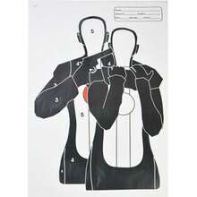 1pc 45x32cm Shooting Target Paper, Replaceable Training Shooting Target Paper