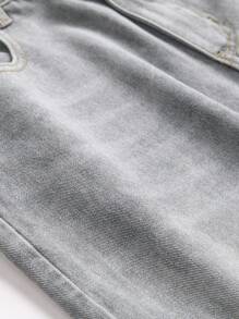 Straight-Cut Jeans For Teenage Boys