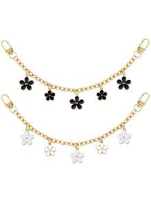 Bag Charm, Bag Chain Charm, Cherry Blossom Bag Charm Chain, Bag Decorative Accessories, Cherry Decorative Bag Chain Charm, Bag Extension Chain, Replacement Extension Chain, Decorative Bag Strap Chain Charm, Handbag, Tote Bag, Crossbody Bag, Shoulder Bag, Women's Shoulder Bag - Zinc Alloy Bag Chain Charm, Bag Decorative Chain Pendant, Decorative Bag Chain Charm Accessories, Women's Summer Bag Charm, Holiday Essential - Multicolor - View 11