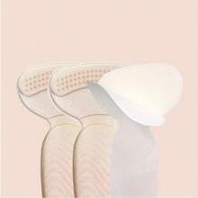 4 Pair Of Stylish Heel Saviors - Durable Adjustable Heel Pads With Anti-Drop Stabilizers, Comfort Insoles, And Instant Half-Size Resizing For High Heels - Perfect Shoe Size Adapters For Uncomfortable Shoes