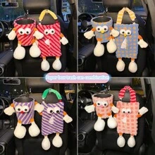 1 Stück - Reise Auto Taschentuchbox, kreativ, süßes kleines Monster Auto Hängetasche, Auto Taschentuch Tasche, Auto Hängetaschentuch Regal Aufbewahrungsbox, Auto Taschentuchbox Organizer, Aufbewahrung, Reise Sommer