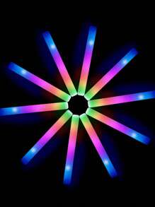 199PCS Foam Glow Stick, 3 Kinds Of Flash Mode Suitable, Glow Party Supplies, Suitable For Wedding Parties, Music Carnival, Birthday, Valentine's Day Party And Other Festive Atmosphere Decoration