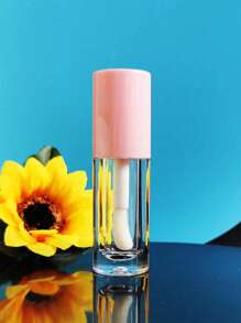 2pcs Empty Lip Gloss Subpackage Bottle,Subpackage Lip Gloss Empty Tube Sample Containers, Liquid Containers, Clear Container, Plastic Lip Gloss Bottles Liquid Lipstick Tubes Empty Lip Gloss Tube Transparent Lip Tubes,Clear Glossy Lip Gloss Tube With Brush, Makeup Packaging, Suitable For Daily Use And Travel
