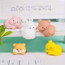New Office Computer Decorations Party Cute Park Cute Duckling Flatbed Small Decoration Car Best Gifts Birthday Graduation