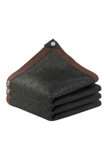 1 pièce Filet de protection solaire en PEHD noir anti-UV pour plantes grasses de jardin, filet d'ombrage extérieur